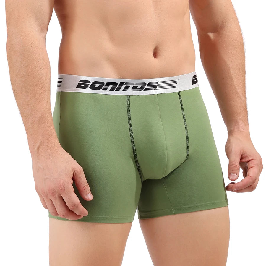Men's Cotton Boxer Shorts Stretch Underwear Printed Design