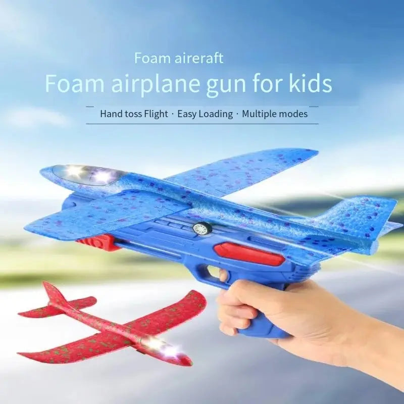 Foam Flying Toy Glider Plane with Boomerang Design for Teens