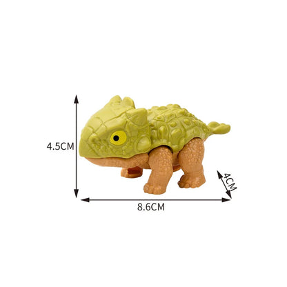 Dinosaur Finger Toy for Kids, Interactive Triceratops & T-Rex Model