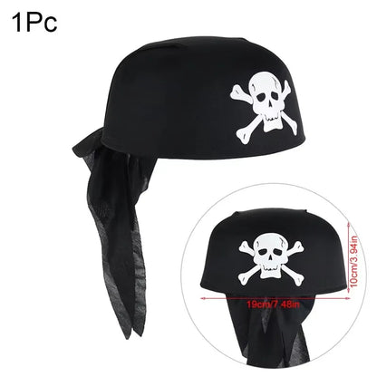 Pirate Party Decorations Captain Hat Costume Props for Kids