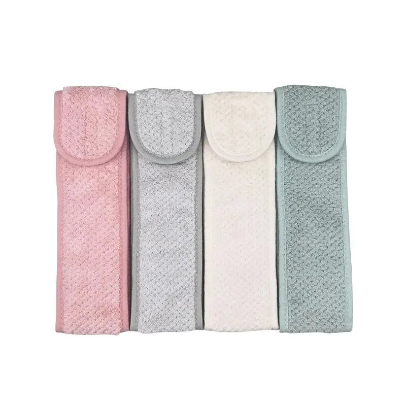Adjustable Hairband Non-Slip Spa Headband for Makeup & Shower