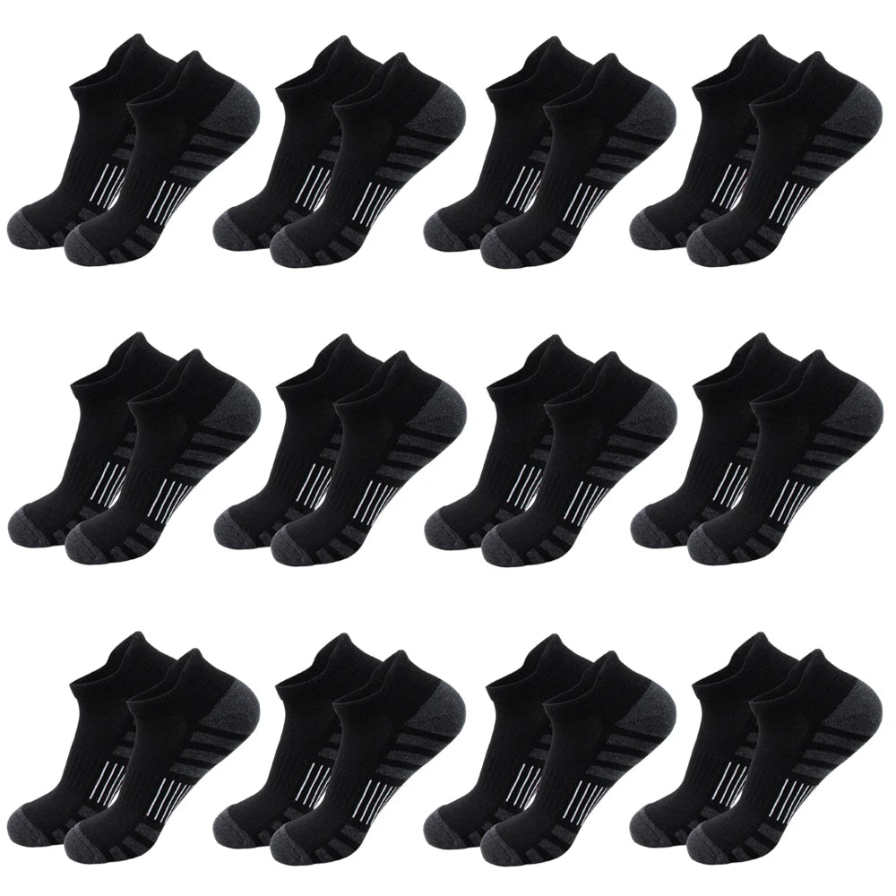 Athletic Ankle Socks – Cushioned Breathable Running Sports Socks