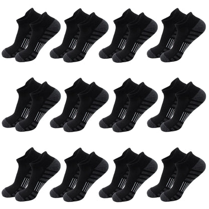 Athletic Ankle Socks – Cushioned Breathable Running Sports Socks