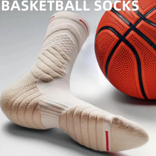 Basketball Socks Thick Cushioned Cotton Sports Socks for Men