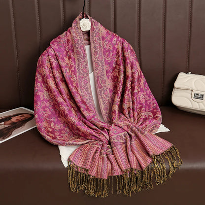 Women's Winter Scarf, Soft Pashmina Shawl Wrap