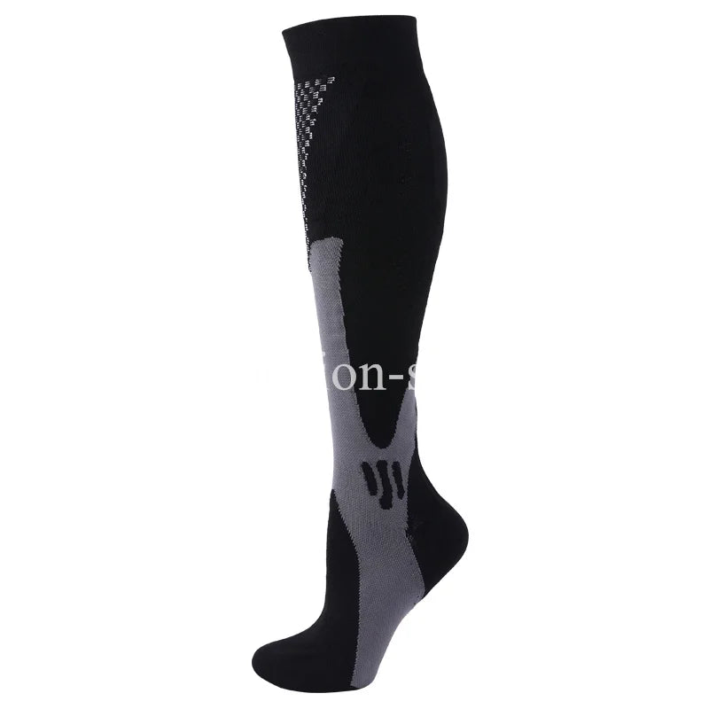 Compression Socks, Men's Athletic Crew Socks for Sports
