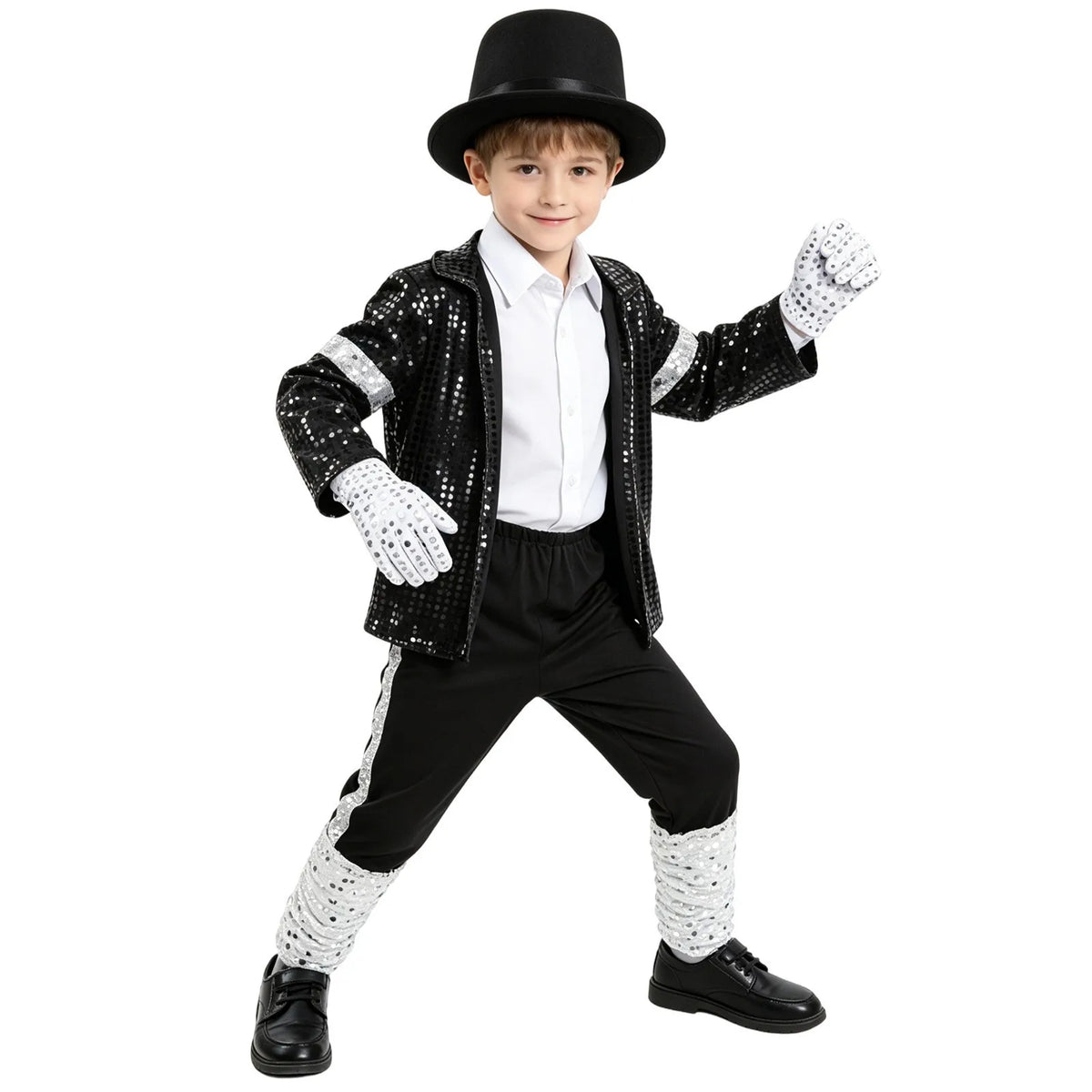 Kids Stage Performance Costume Singer Dance Outfit for Halloween