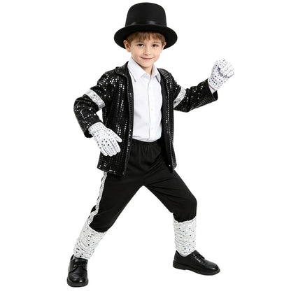 Kids Stage Performance Costume Singer Dance Outfit for Halloween