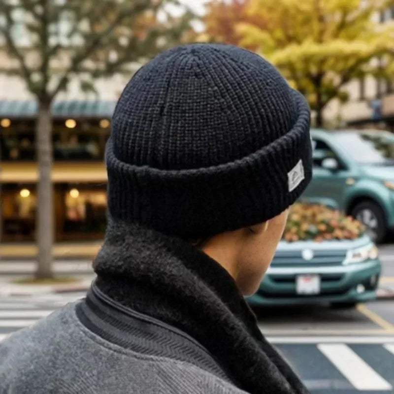 Winter Balaclava Hat 2-in-1 Knitted Face Mask Beanie