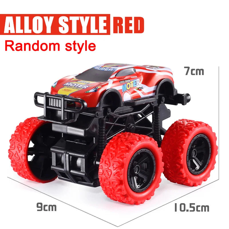 Pull Back Toy Car for Kids – 360° Stunt Off-Road Vehicle