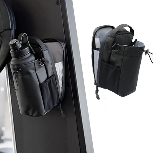 Magnetic Gym Bag Large Capacity with Phone Pocket & Water Bottle Pouch