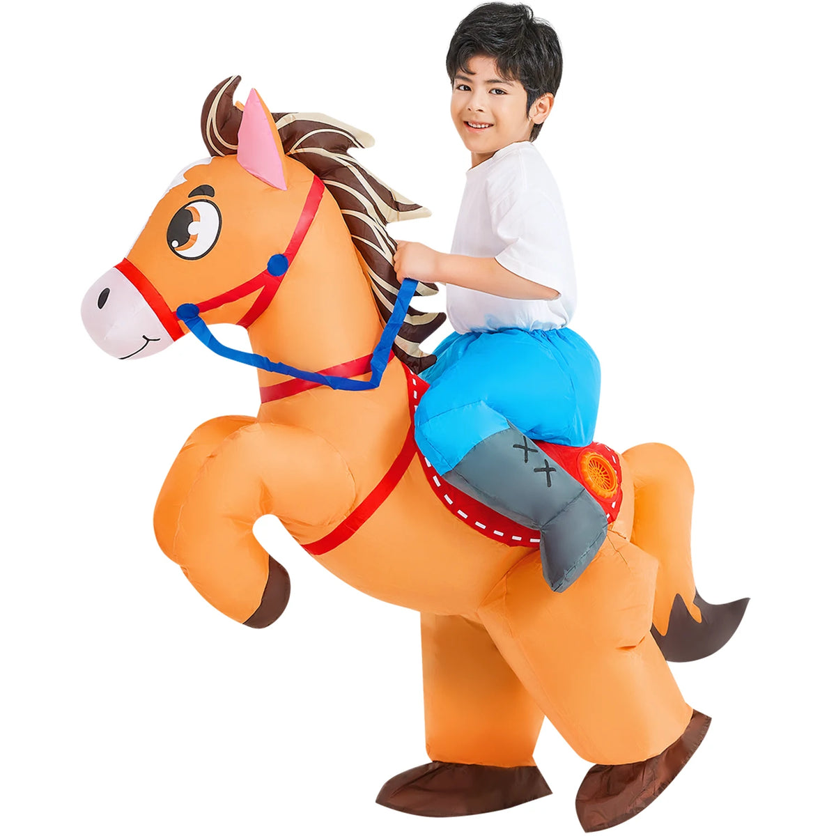 Kids Inflatable Dinosaur Costume – Halloween Party Dress-Up