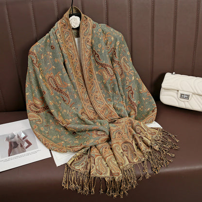Women's Winter Scarf, Soft Pashmina Shawl Wrap