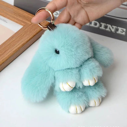 Rabbit Plush Keychain 15cm Cute Bag Charm
