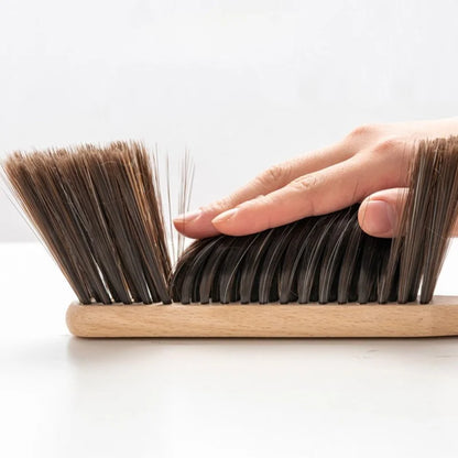Wooden Cleaning Brush – Coffee Grinder & Desktop Cleaning Brush