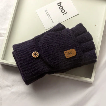 Fingerless Gloves – Warm Knitted Touchscreen Gloves for Men & Women