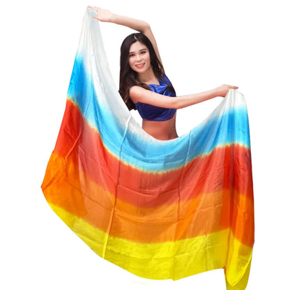 Belly Dance Veil – Silk Scarf for Dance Performances