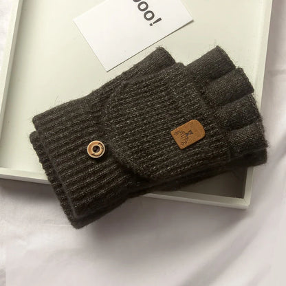 Fingerless Gloves – Warm Knitted Touchscreen Gloves for Men & Women