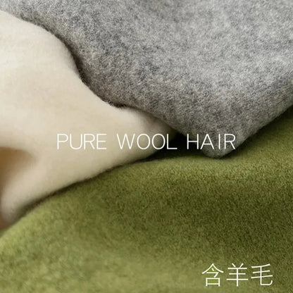 Women's Knitted Scarf Triangular Wool Blend Warm Headscarf