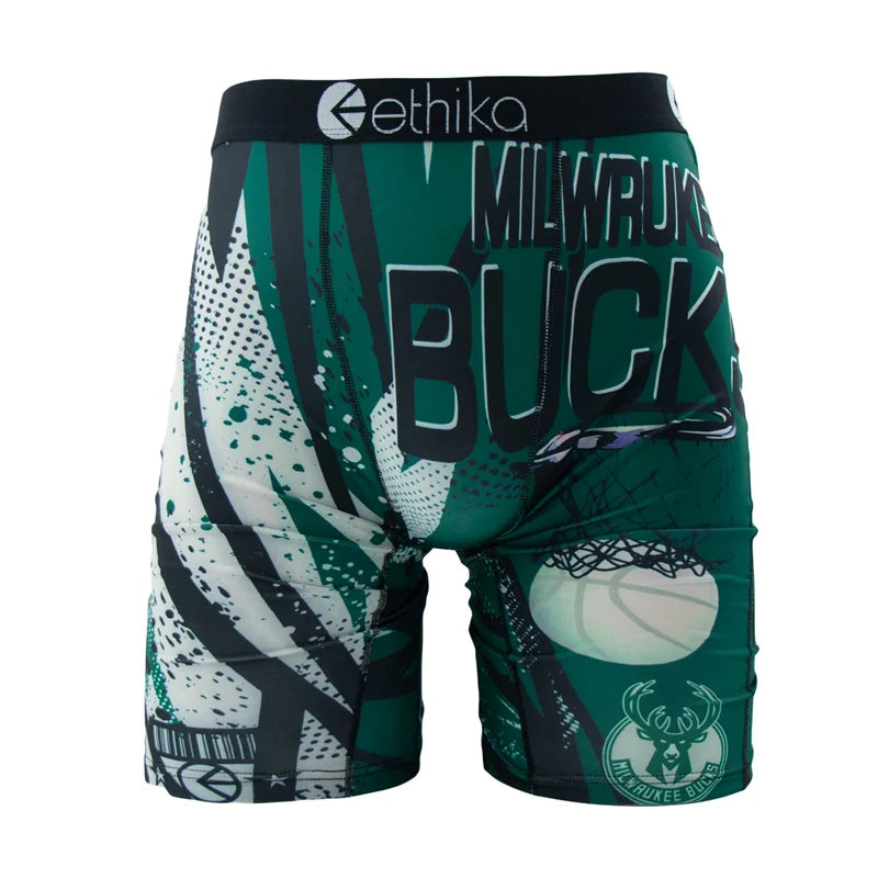 Men's Boxer Shorts Breathable Printed Trunks S-3XL