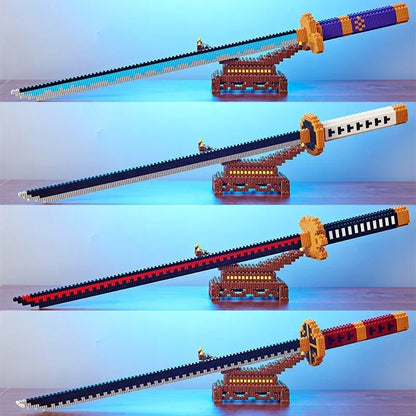Sword Building Block Set – Katana Model Construction Toy