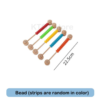 Montessori Busy Board Wooden Toddler Activity Board