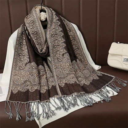Women's Winter Scarf, Soft Pashmina Shawl Wrap