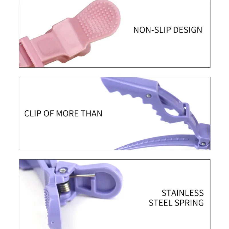 6PCS Hair Sectioning Clips, Alligator Hair Styling Clips