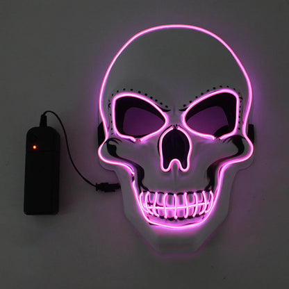 LED Halloween Mask – Glowing Skull Full Face Costume Mask