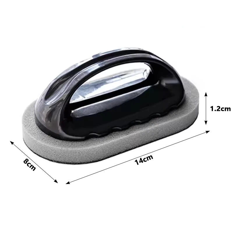 Emery Cleaning Sponge with Handle for Kitchen & Bathroom