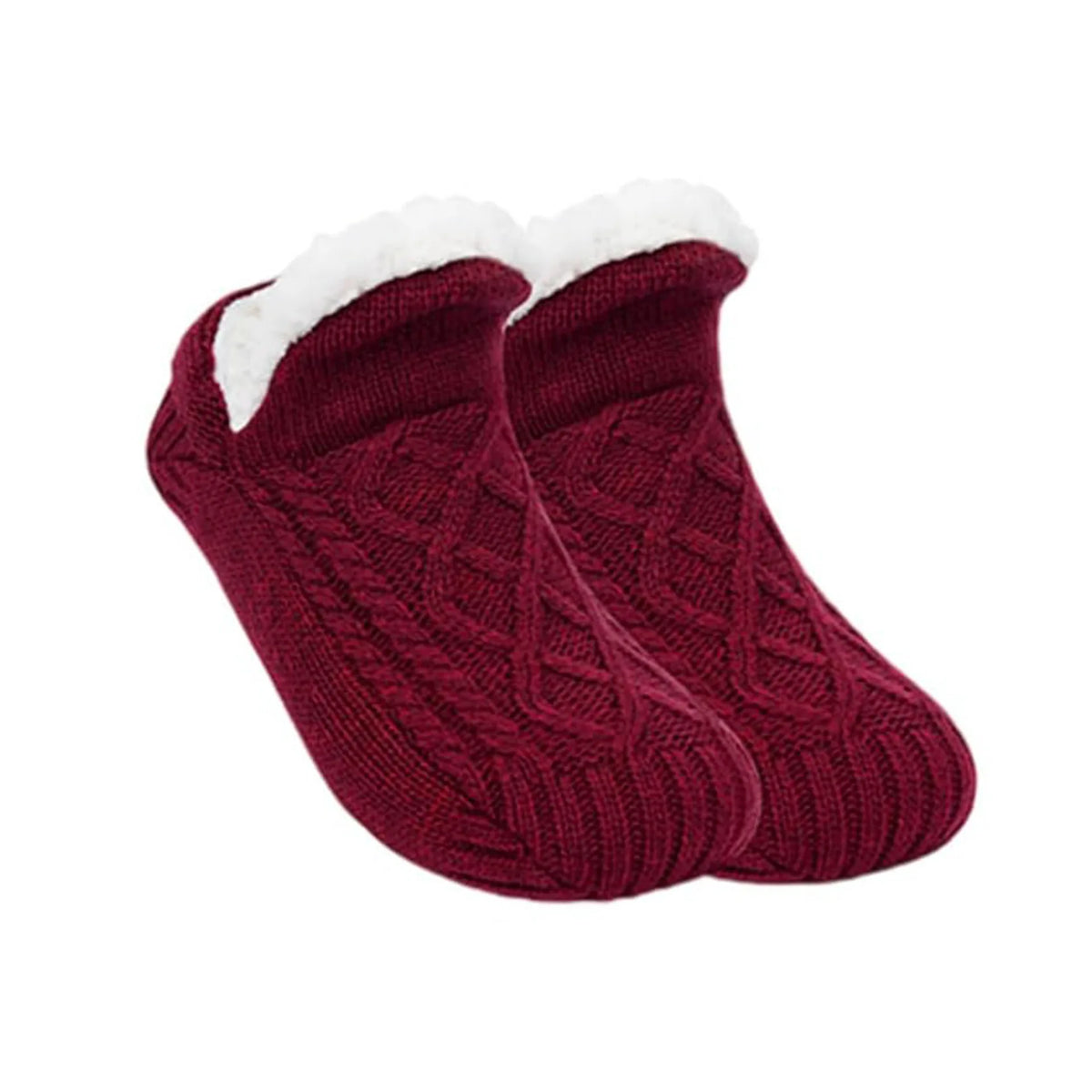 Non-Slip Socks – Warm Fleece Winter Floor Socks