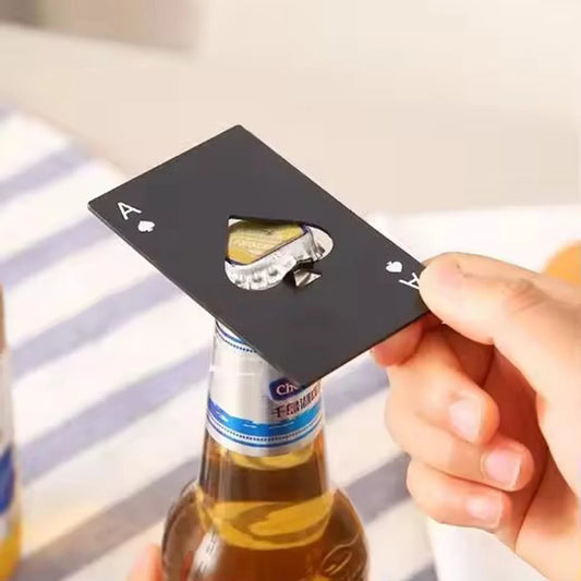 Stainless Steel Bottle Opener Manual Metal Opener for Bottled Drinks