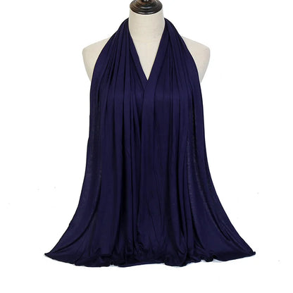 Cotton Hijab Scarf Soft Jersey Muslim Head Wrap for Women