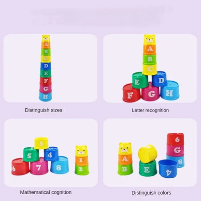 Kids Speed Stacking Game – Educational Cup Stacking Puzzle Toy