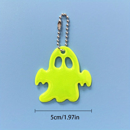 Halloween Keychain Set 20 Piece Double-Sided Reflective Accessories