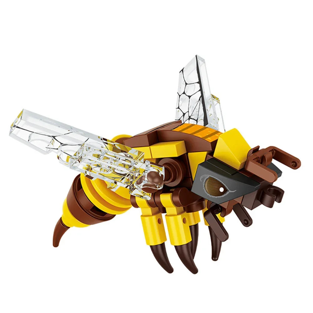 Insect Building Blocks Set DIY Animal Building Toy for Kids