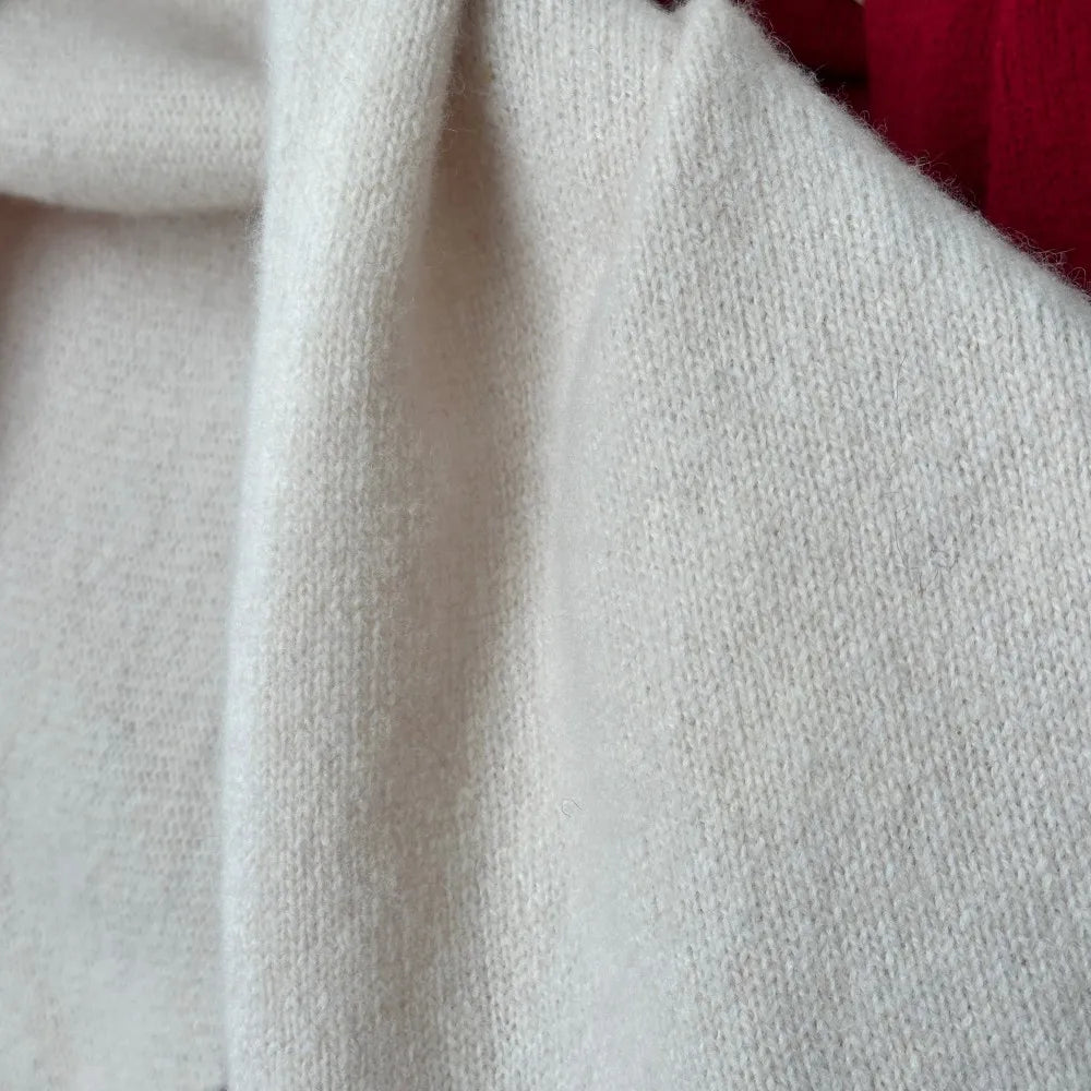 Scarf for Women – 100% Wool Warm Knit Winter Shawl