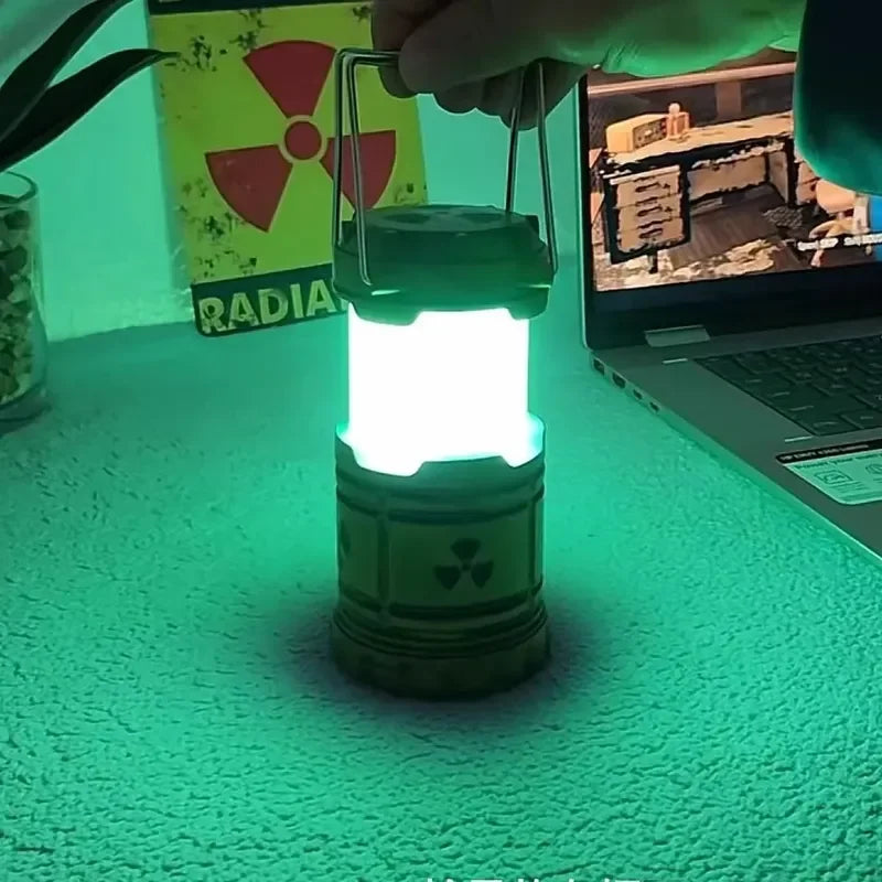 Nuclear Reactor Lamp, Mini Sci-Fi Camping and Halloween Light