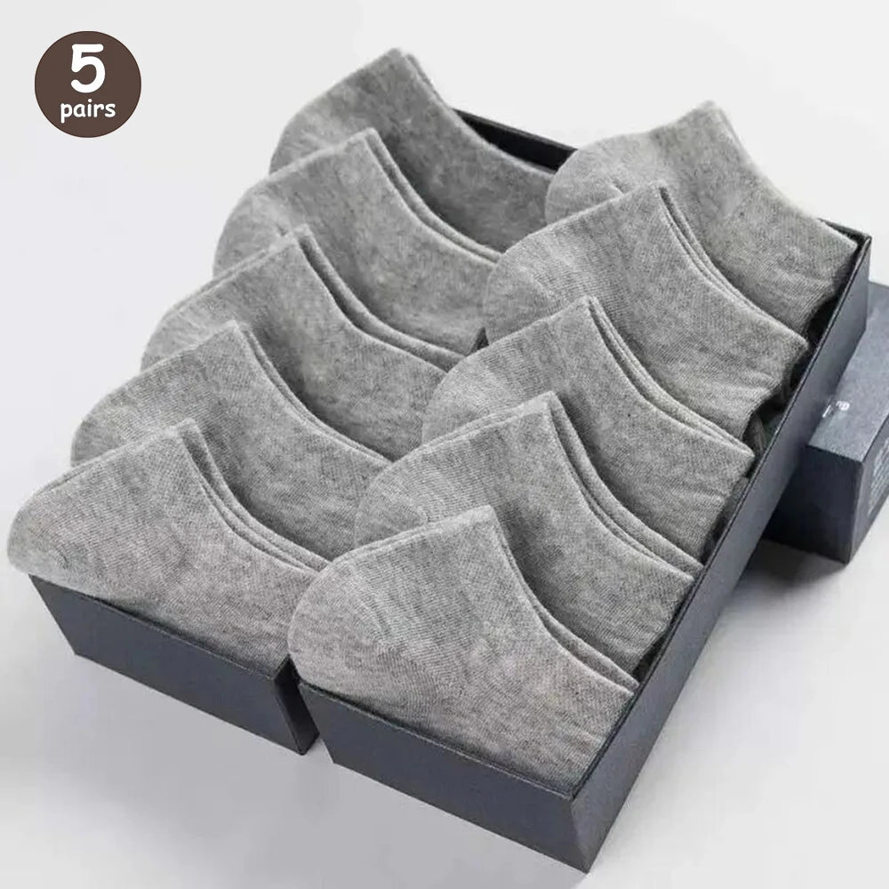 Men's Casual Socks Soft Breathable Low Cut Everyday Socks