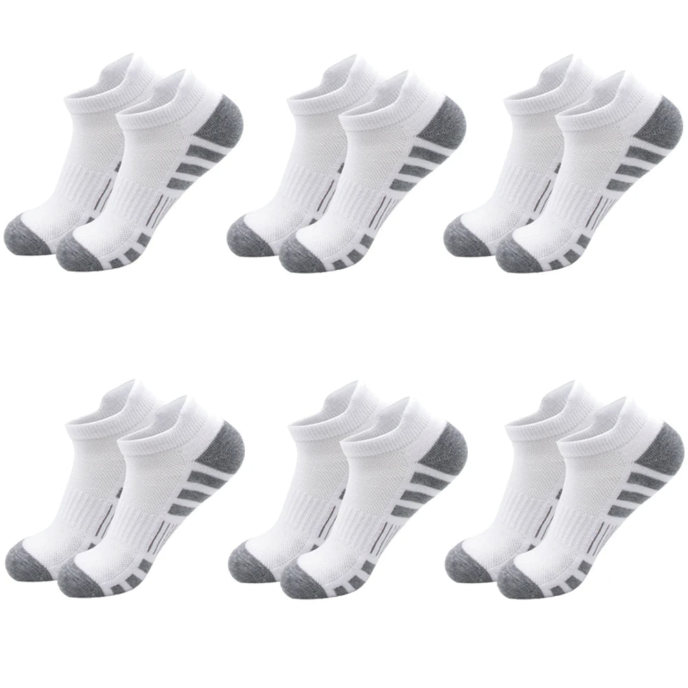 Athletic Ankle Socks – Cushioned Breathable Running Sports Socks