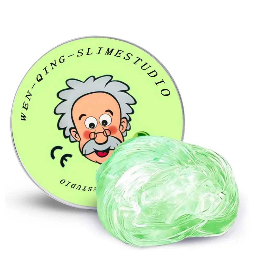 Crystal Clear Non-Newtonian Liquid Stress Putty Sensory Toy