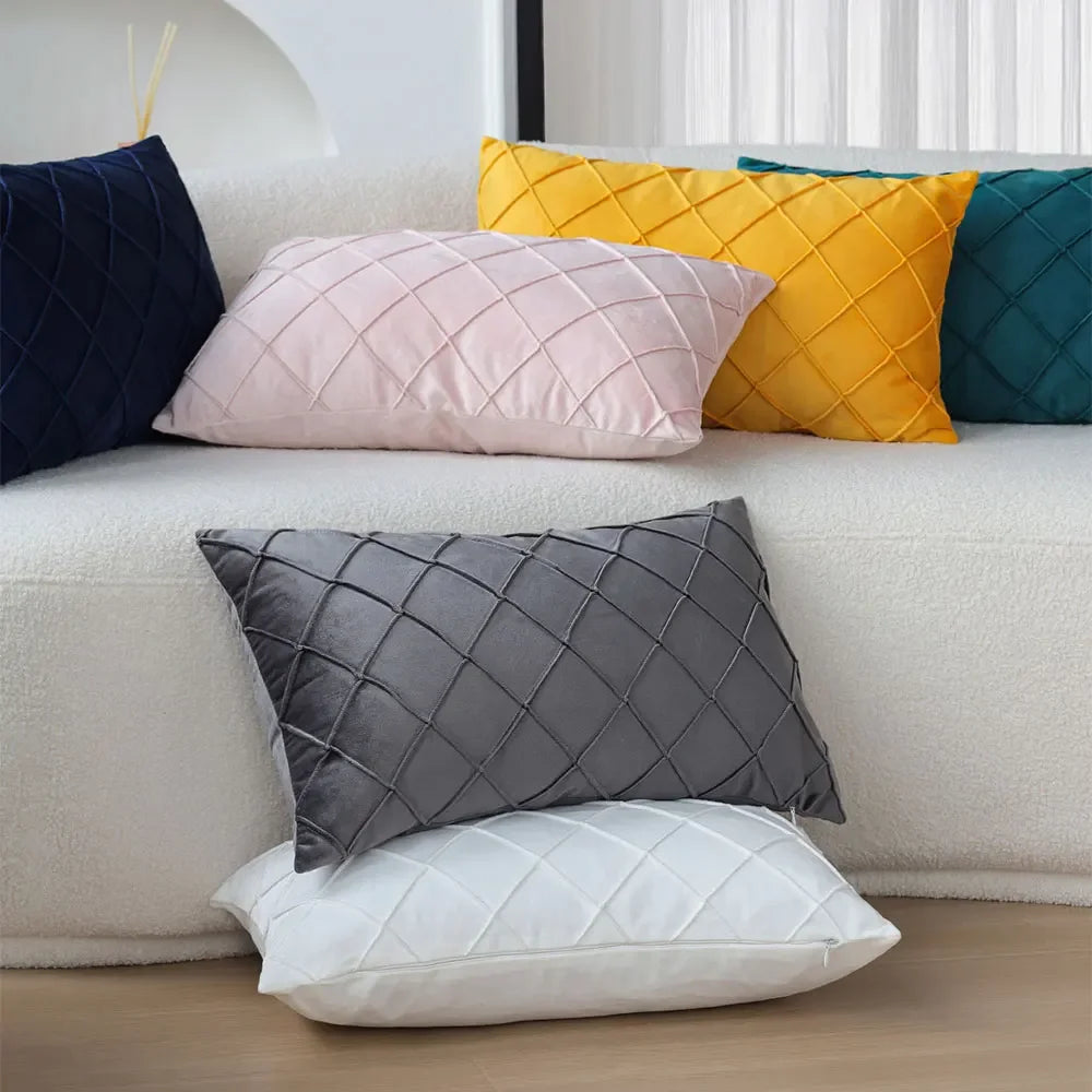 Decorative Pillow Cover 30x50cm Velvet Sofa Cushion