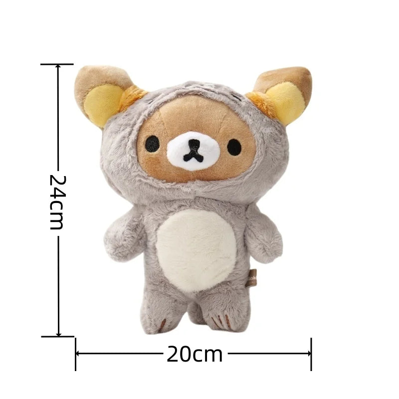 Teddy Bear Plush Toy, Soft Stuffed Animal for Kids and Teens