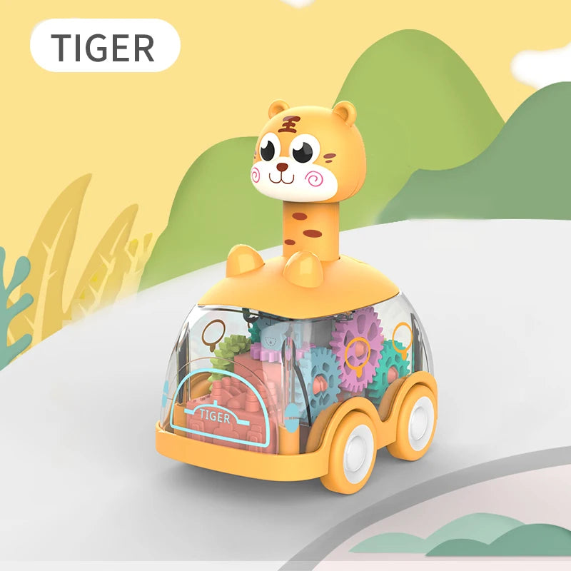 Pull Back Toy Car for Kids – Friction Powered Children's Vehicle