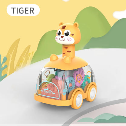 Pull Back Toy Car for Kids – Friction Powered Children's Vehicle