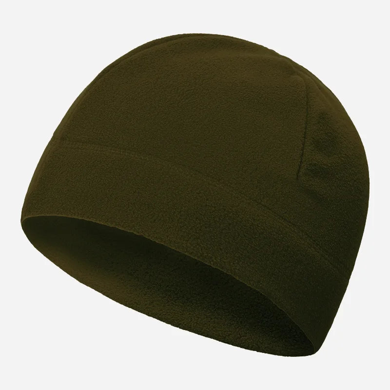 Winter Cycling Beanie Fleece Thermal Helmet Liner Hat