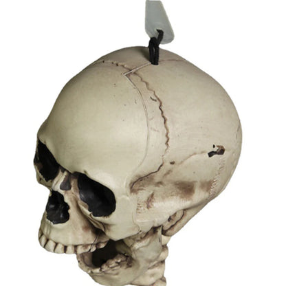 Halloween Skeleton Decoration, Posable Full-Size Figure for Yard