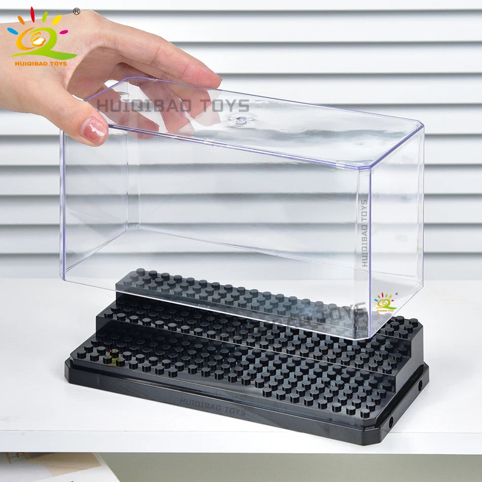 Building Block Display Case Dustproof Model Display Box