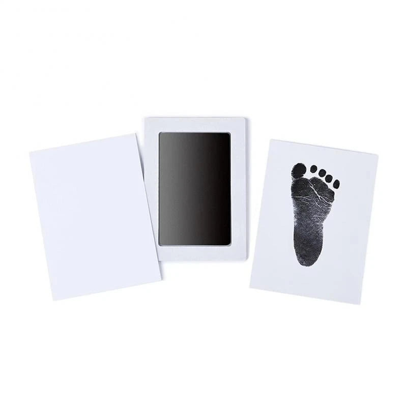 3) Optimized Title  Baby Handprint Kit with Inkless Pad & Imprint Cards for Newborns