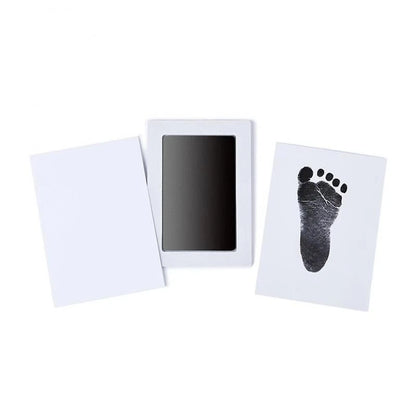 3) Optimized Title  Baby Handprint Kit with Inkless Pad & Imprint Cards for Newborns